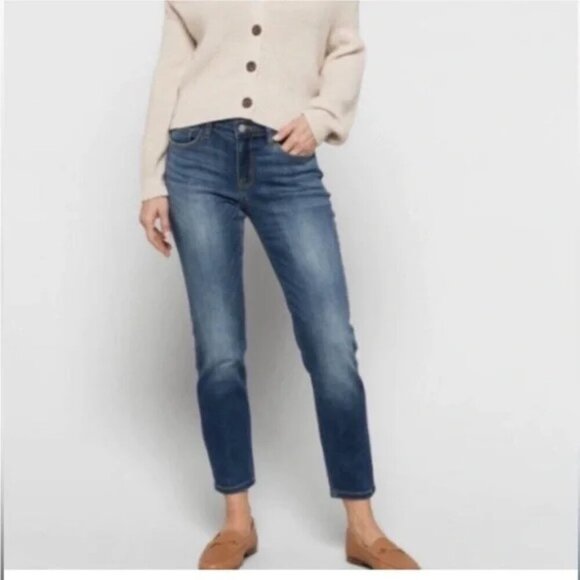 Judy Blue Relaxed Fit Mid-rise Ankle Jeans Size 29 - Picture 1 of 9